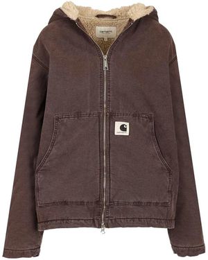 Carhartt Hooded Mitch Jacket - Bruin
