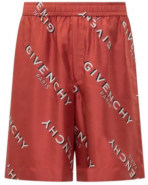 Givenchy Casual Shorts - Rojo