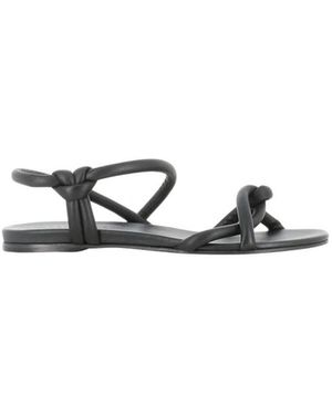 Roberto Del Carlo Flat Sandals - Negro