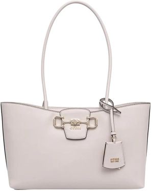 Guess Tassen ,Wit ,Leer Janie Tote