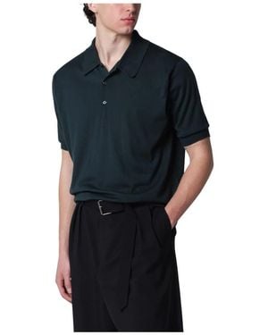 John Smedley Isis Poloshirt - Schwarz