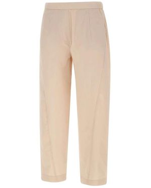 Elena Miro Straight Pants - Natural