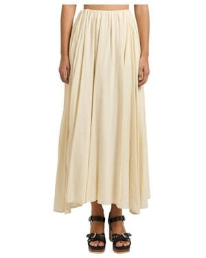 Manila Grace Maxi Skirts - Neutro