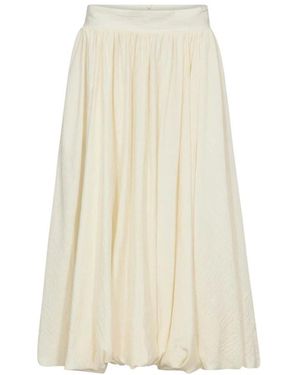 co'couture Midi-Rock - Weiß