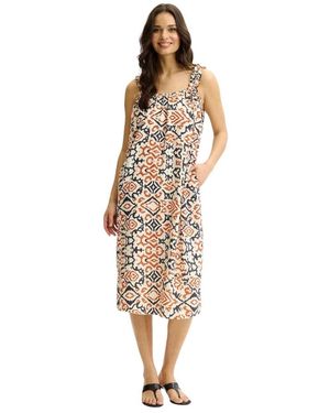iN FRONT Maxi Jurken - Metallic