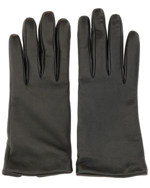 Saint Laurent Cassandre Short Gloves - Schwarz