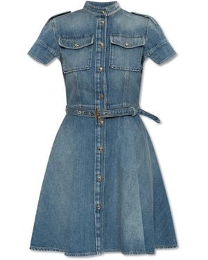 McQueen Short Dresses - Blue