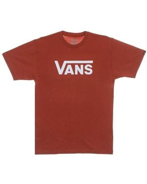 Vans Chili Oil Herren T-Shirt Klassischer Stil - Rot