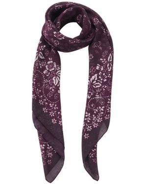Massimo Alba Winter Scarves - Purple