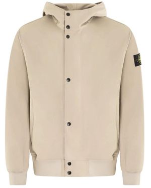Stone Island Light Jackets - Natural