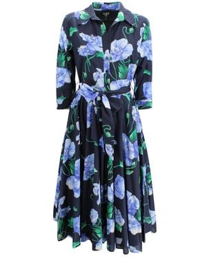Lavi Shirt Dresses - Azul