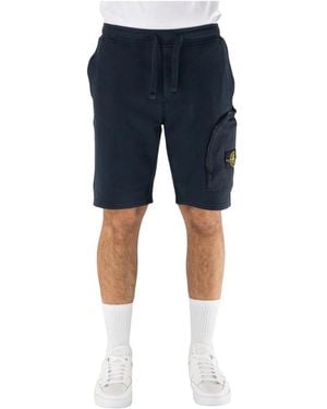 Stone Island Casual Shorts - Blauw