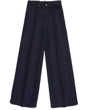 Nine:inthe:morning Wide Trousers - Blauw