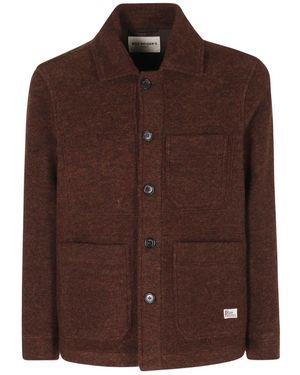 Roy Rogers Giacca Work Lana Brushed - Braun