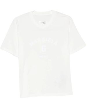 MM6 by Maison Margiela T-Shirts - White
