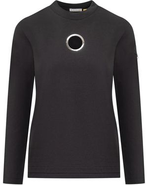 Moncler Long Sleeve Tops - Nero