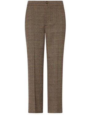 Liu Jo Cropped Trousers - Marrón