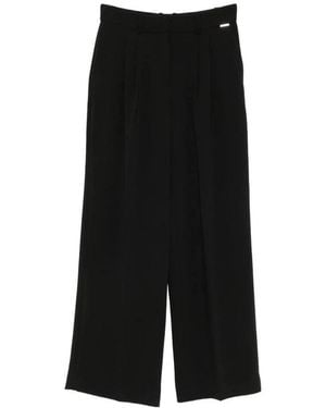 Calvin Klein Wide Trousers - Noir