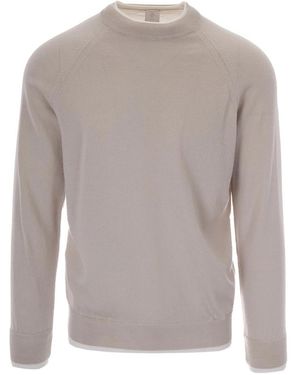 Eleventy Rundhals-Strickware - Grau