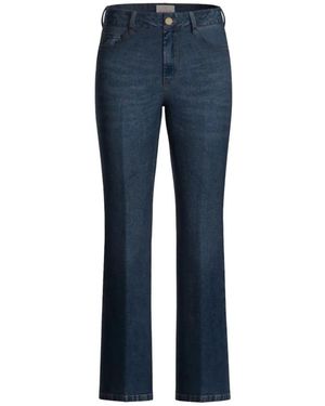 Marella Slim Flare Jeans - Blauw