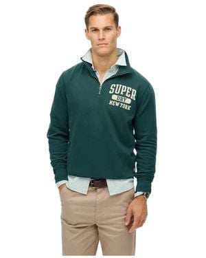 Superdry Zip-Throughs - Verde
