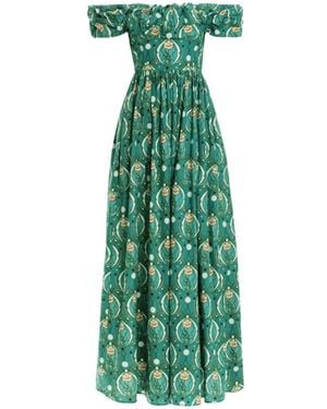 Agua Bendita Maxi Dresses - Verde