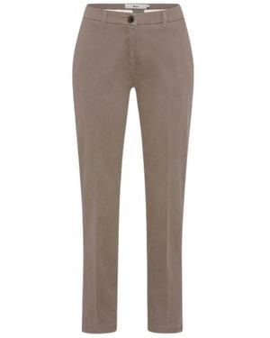 Brax Maron S Cropped Chino - Grijs