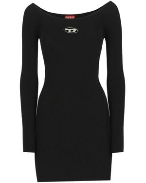 DIESEL M-Vera Knitted Mini Dress - Black