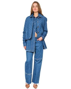 Designers Remix Chelsy Quilt Jacket Medium Denim - Blauw