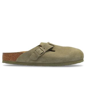 Birkenstock Boston Bs Narrow Fit - Grün