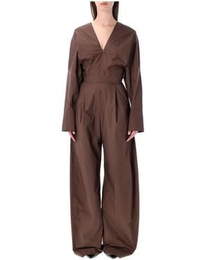 Thelatest Jumpsuits - Brown