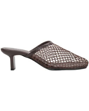 ESTRO Heeled Mules - Brown