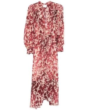 Forte Forte Elegante midi kleider kollektion - Rot
