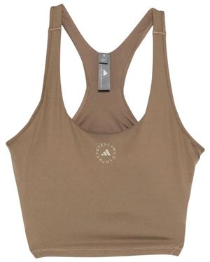 adidas By Stella McCartney Sleeveless Training Tops - Marrón
