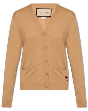 Gucci Cardigans - Natural