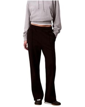 Calvin Klein Wide Trousers - Grey