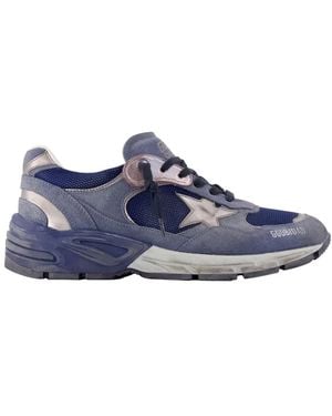 Golden Goose Running Dad Trainers - Blue