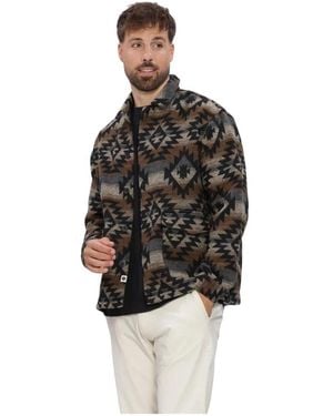 Anerkjendt Akotto Inka Overshirt - Schwarz