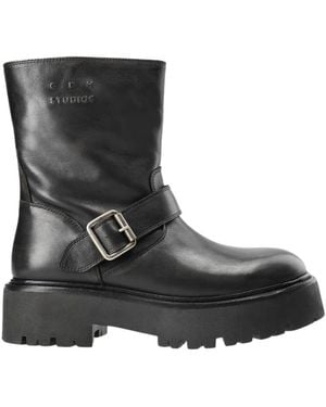 COPENHAGEN Ankle Boots - Black