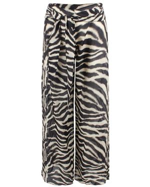 Ermanno Scervino Wide Trousers - Grey