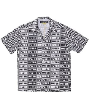 Iuter Short Sleeve Shirts - Blue