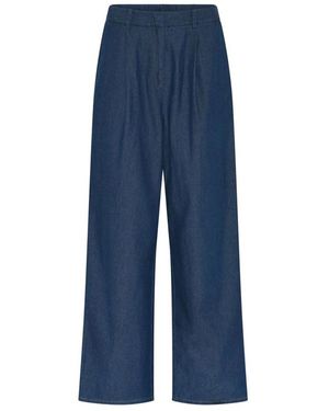 Heartmade Wide Trousers - Blu