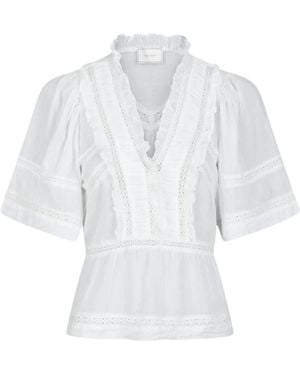 Neo Noir Blouses - White