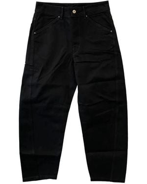 Lemaire Straight Trousers - Black