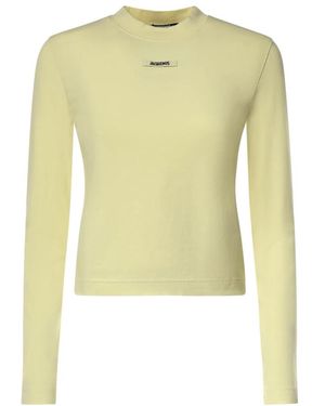Jacquemus Long Sleeve Tops - Gelb