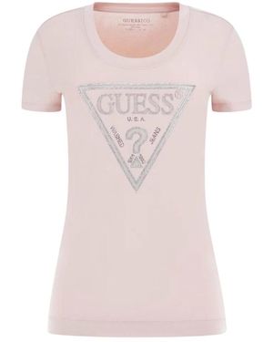 Guess T-Shirts - Pink