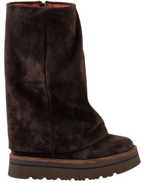 BELLE VIE High Boots - Brown