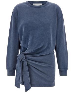 Isabel Marant Zae Mini Kleid - Blau