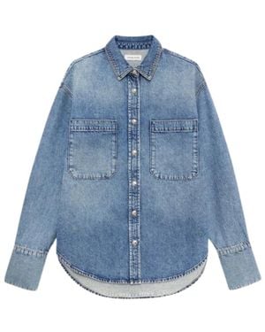 Anine Bing Denim Shirts - Blue