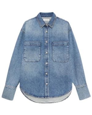 Anine Bing Denim Shirts - Blue
